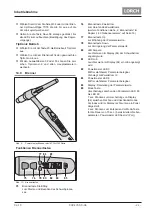 Preview for 21 page of LORCH ControlPro T 180 AC/DC Opertional Manual