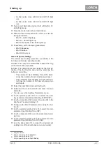 Preview for 47 page of LORCH ControlPro T 180 AC/DC Opertional Manual