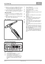 Preview for 105 page of LORCH ControlPro T 180 AC/DC Opertional Manual