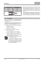 Preview for 107 page of LORCH ControlPro T 180 AC/DC Opertional Manual