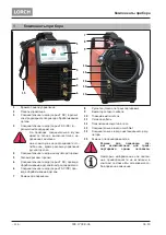 Preview for 116 page of LORCH ControlPro T 180 AC/DC Opertional Manual