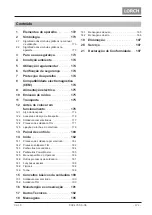 Preview for 171 page of LORCH ControlPro T 180 AC/DC Opertional Manual