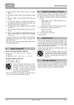 Preview for 230 page of LORCH ControlPro T 180 AC/DC Opertional Manual