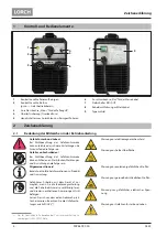 Preview for 4 page of LORCH EC-Clean 1000R Operation Manual