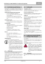 Preview for 9 page of LORCH EC-Clean 1000R Operation Manual