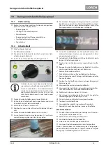 Preview for 15 page of LORCH EC-Clean 1000R Operation Manual