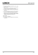 Preview for 32 page of LORCH HandyTIG 180 DC Basic Plus Operation Manual