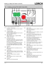 Preview for 33 page of LORCH HandyTIG 180 DC Basic Plus Operation Manual