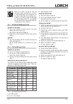 Preview for 37 page of LORCH HandyTIG 180 DC Basic Plus Operation Manual