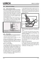 Preview for 42 page of LORCH HandyTIG 180 DC Basic Plus Operation Manual