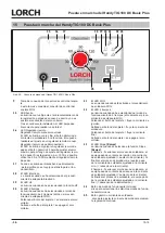 Preview for 58 page of LORCH HandyTIG 180 DC Basic Plus Operation Manual