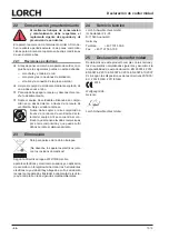 Preview for 66 page of LORCH HandyTIG 180 DC Basic Plus Operation Manual