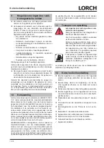 Preview for 73 page of LORCH HandyTIG 180 DC Basic Plus Operation Manual