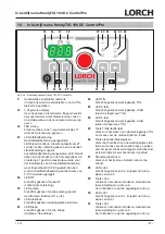 Preview for 77 page of LORCH HandyTIG 180 DC Basic Plus Operation Manual