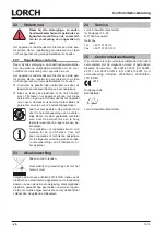 Preview for 88 page of LORCH HandyTIG 180 DC Basic Plus Operation Manual