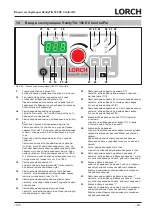 Preview for 99 page of LORCH HandyTIG 180 DC Basic Plus Operation Manual