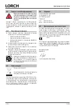 Preview for 110 page of LORCH HandyTIG 180 DC Basic Plus Operation Manual