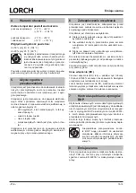 Preview for 116 page of LORCH HandyTIG 180 DC Basic Plus Operation Manual