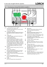 Preview for 121 page of LORCH HandyTIG 180 DC Basic Plus Operation Manual