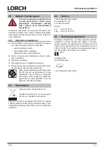 Preview for 132 page of LORCH HandyTIG 180 DC Basic Plus Operation Manual