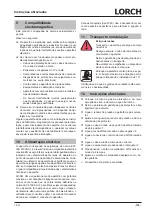 Preview for 139 page of LORCH HandyTIG 180 DC Basic Plus Operation Manual