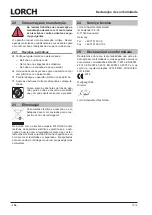 Preview for 154 page of LORCH HandyTIG 180 DC Basic Plus Operation Manual