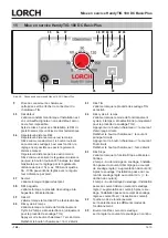 Preview for 168 page of LORCH HandyTIG 180 DC Basic Plus Operation Manual