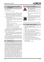 Preview for 183 page of LORCH HandyTIG 180 DC Basic Plus Operation Manual