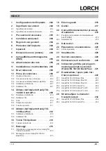 Preview for 201 page of LORCH HandyTIG 180 DC Basic Plus Operation Manual