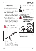 Preview for 207 page of LORCH HandyTIG 180 DC Basic Plus Operation Manual