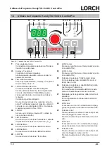 Preview for 209 page of LORCH HandyTIG 180 DC Basic Plus Operation Manual