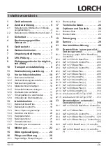 Preview for 3 page of LORCH M-Pro BasicPlus Operation Manual