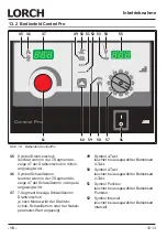 Preview for 18 page of LORCH M-Pro BasicPlus Operation Manual