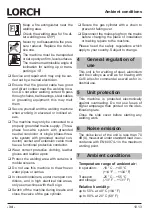 Preview for 34 page of LORCH M-Pro BasicPlus Operation Manual