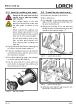 Preview for 39 page of LORCH M-Pro BasicPlus Operation Manual