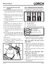 Preview for 41 page of LORCH M-Pro BasicPlus Operation Manual