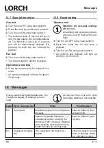 Preview for 50 page of LORCH M-Pro BasicPlus Operation Manual