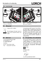 Preview for 57 page of LORCH M-Pro BasicPlus Operation Manual