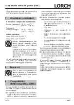 Preview for 205 page of LORCH M-Pro BasicPlus Operation Manual