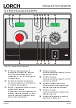 Preview for 274 page of LORCH M-Pro BasicPlus Operation Manual