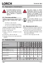 Preview for 282 page of LORCH M-Pro BasicPlus Operation Manual