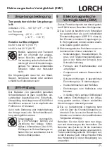 Preview for 7 page of LORCH M-Pro Performance M 200 CuSi Operation Manual