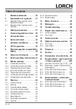 Preview for 35 page of LORCH M-Pro Performance M 200 CuSi Operation Manual