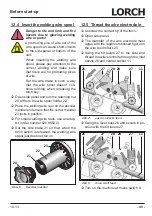 Preview for 43 page of LORCH M-Pro Performance M 200 CuSi Operation Manual