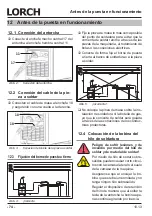 Preview for 74 page of LORCH M-Pro Performance M 200 CuSi Operation Manual