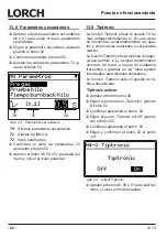 Preview for 82 page of LORCH M-Pro Performance M 200 CuSi Operation Manual