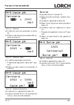 Preview for 85 page of LORCH M-Pro Performance M 200 CuSi Operation Manual