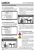 Preview for 106 page of LORCH M-Pro Performance M 200 CuSi Operation Manual