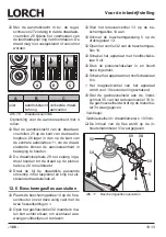 Preview for 108 page of LORCH M-Pro Performance M 200 CuSi Operation Manual