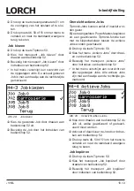 Preview for 116 page of LORCH M-Pro Performance M 200 CuSi Operation Manual